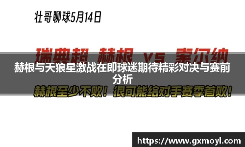赫根与天狼星激战在即球迷期待精彩对决与赛前分析
